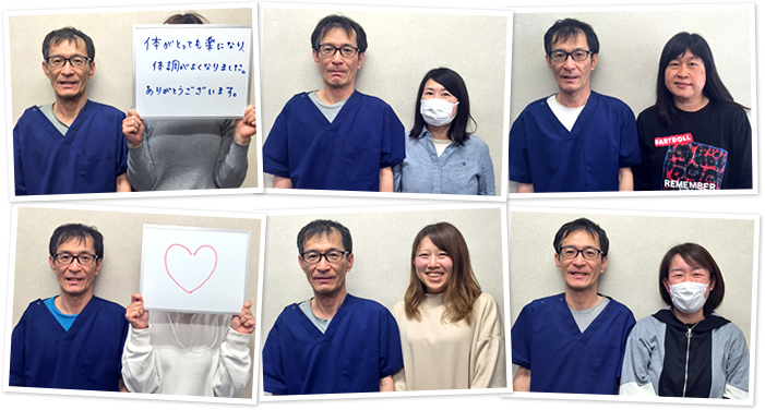 長野市の整体院、KIAトータルボディケアで改善された方の喜びの声